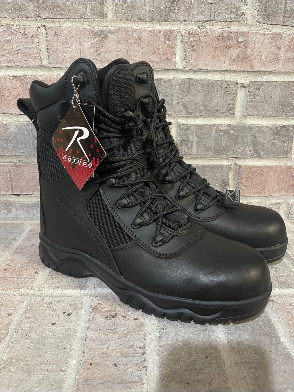 Rothco Black Lace-Up Tactical Boots